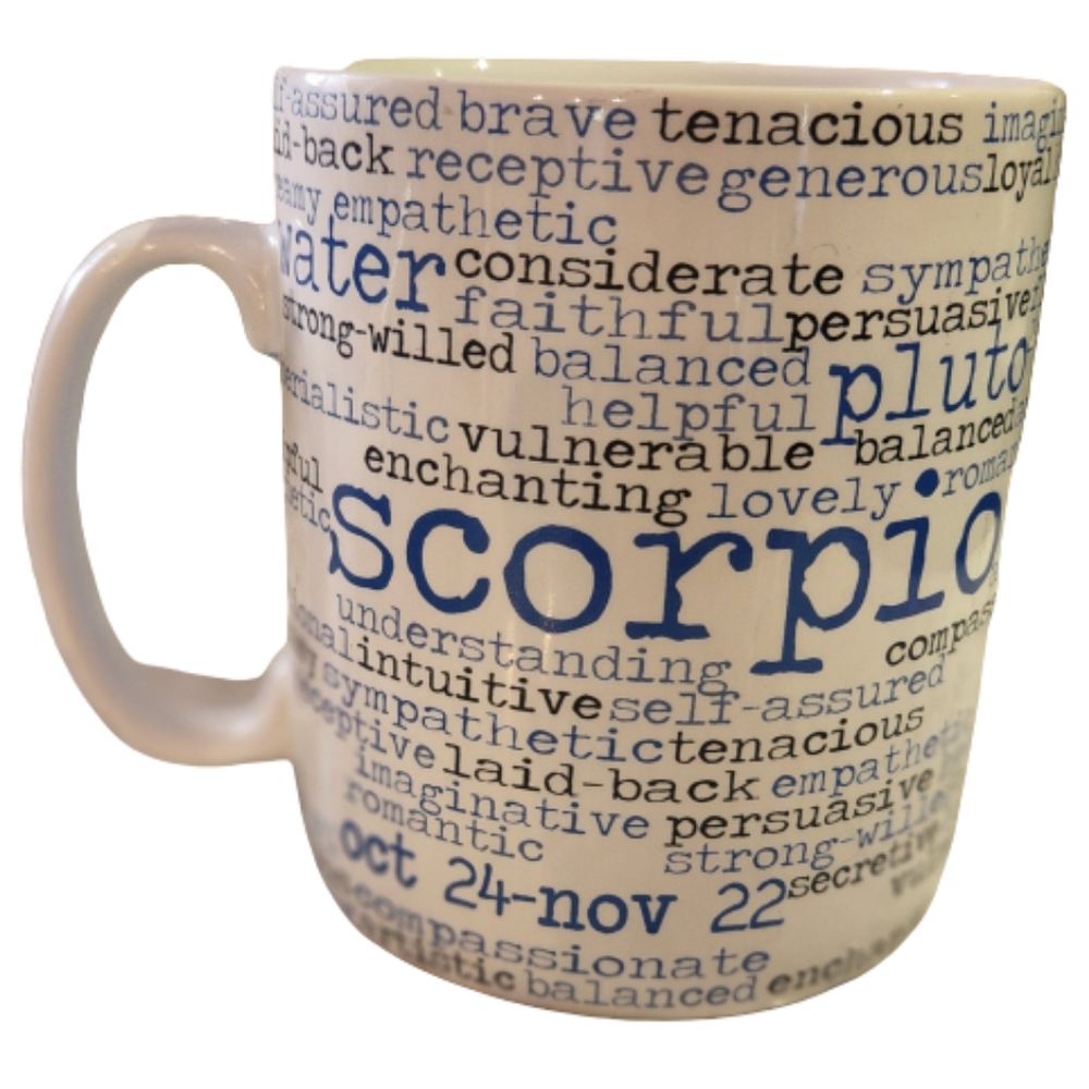 Scorpio Zodiac Astrology Oversized Mug